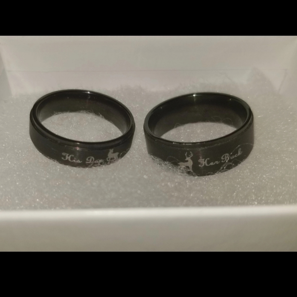 Couples ring set - Picture 3 of 3
